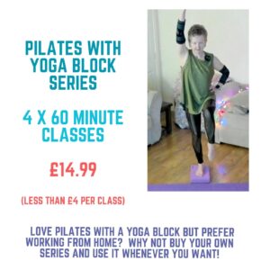 Pilates and the Yoga Block. 4 x 60 Min Classes
