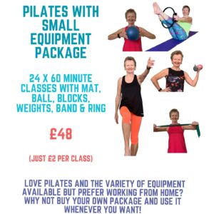 Pilates and Small equipment - 24 videos